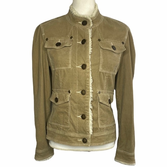 Tommy Hilfiger Corduroy Sherpa Trim Jacket - Picture 1 of 13
